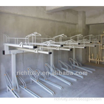 RFY-SZ07: HIGHT QUALITY DOUBLE-TIRE BIKE PARKING RACK STAND